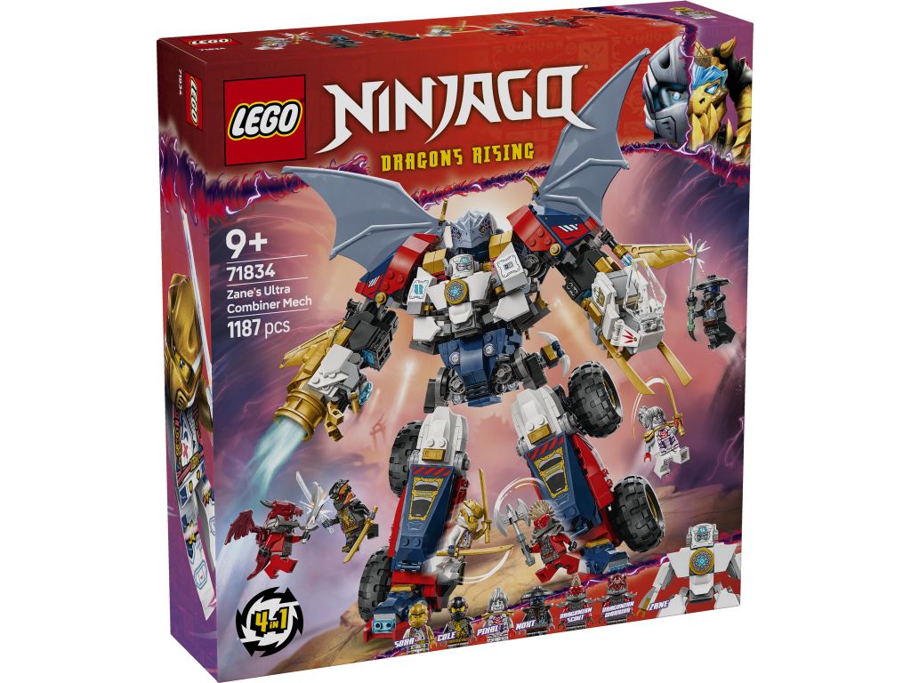 LEGO 71834 Ninjago Wielofunkcyjny ultramech Zane'a